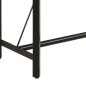 vidaXL Mesa alta de hierro y madera maciza de mango 180x70x107 cm vidaXL Mesa alta de hierro y madera maciza de mango 180x70x107 cm
