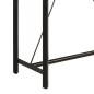 vidaXL Mesa alta de hierro y madera maciza de mango 110x55x107 cm vidaXL Mesa alta de hierro y madera maciza de mango 110x55x107 cm
