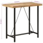 vidaXL Mesa alta de hierro y madera maciza de mango 110x55x107 cm vidaXL Mesa alta de hierro y madera maciza de mango 110x55x107 cm
