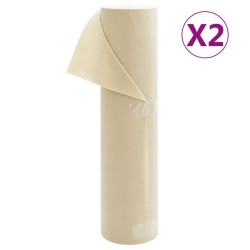 vidaXL Cubierta para plantas 2 rollos 70 g/m² 50x1,6 m