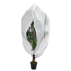 vidaXL Cubiertas para plantas con cremallera 4 uds 70 g/m² 3,14x2,5 m