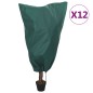 vidaXL Cubiertas para plantas con cordón 12 uds 70 g/m² 0,8x1,2 m vidaXL Cubiertas para plantas con cordón 12 uds 70 g/m² 0,8x1,2 m