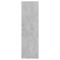 vidaXL Estantes de pared 2 uds contrachapado gris hormigón 50x15x50 cm