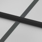 vidaXL Puerta interior delgada negra vidrio y aluminio 76x201,5 cm vidaXL Puerta interior delgada negra vidrio y aluminio 76x201,5 cm