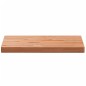 vidaXL Encimera de baño madera maciza de haya 60x40x4 cm vidaXL Encimera de baño madera maciza de haya 60x40x4 cm