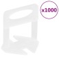 vidaXL Calzos para nivelación de azulejos 1000 unidades 3 mm vidaXL Calzos para nivelación de azulejos 1000 unidades 3 mm