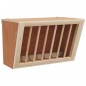 vidaXL Comedero de heno para conejos madera maciza abeto 37x18,5x23 cm vidaXL Comedero de heno para conejos madera maciza abeto 37x18,5x23 cm