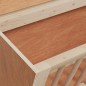 vidaXL Comedero de heno para conejos madera maciza abeto 37x18,5x23 cm vidaXL Comedero de heno para conejos madera maciza abeto 37x18,5x23 cm