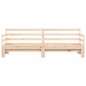 vidaXL Sofá cama nido madera maciza de pino 90x190 cm vidaXL Sofá cama nido madera maciza de pino 90x190 cm