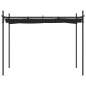 vidaXL Pérgola con cubierta retráctil gris antracita 295x292x230 cm vidaXL Pérgola con cubierta retráctil gris antracita 295x292x230 cm