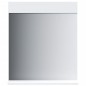 vidaXL Espejo de baño con estante BERG madera maciza blanco 60x12x70cm vidaXL Espejo de baño con estante BERG madera maciza blanco 60x12x70cm