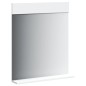 vidaXL Espejo de baño con estante BERG madera maciza blanco 60x12x70cm vidaXL Espejo de baño con estante BERG madera maciza blanco 60x12x70cm