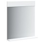 vidaXL Juego de muebles de baño BERG 3 pzas madera maciza pino blanco
