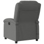 vidaXL Sillón de masaje reclinable de tela gris oscuro vidaXL Sillón de masaje reclinable de tela gris oscuro