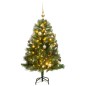 vidaXL Árbol Navidad artificial con bisagras 150 LED y bolas 120 cm vidaXL Árbol Navidad artificial con bisagras 150 LED y bolas 120 cm