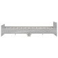 vidaXL Estructura de cama con cabecero piecero gris Sonoma 160x200 cm vidaXL Estructura de cama con cabecero piecero gris Sonoma 160x200 cm