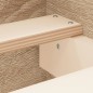 vidaXL Estructura de cama con cabecero piecero roble Sonoma 180x200 cm vidaXL Estructura de cama con cabecero piecero roble Sonoma 180x200 cm
