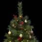 vidaXL Árbol Navidad artificial con bisagras 150 LED y bolas 120 cm vidaXL Árbol Navidad artificial con bisagras 150 LED y bolas 120 cm
