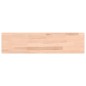 vidaXL Estante de pared madera maciza de haya 80x20x1,5 cm vidaXL Estante de pared madera maciza de haya 80x20x1,5 cm