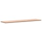 vidaXL Estante de pared madera maciza de haya 80x20x1,5 cm vidaXL Estante de pared madera maciza de haya 80x20x1,5 cm