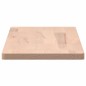vidaXL Estante de pared madera maciza de haya 80x20x1,5 cm vidaXL Estante de pared madera maciza de haya 80x20x1,5 cm