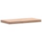vidaXL Estante de pared madera maciza de haya 40x20x2,5 cm