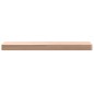vidaXL Estante de pared madera maciza de haya 40x20x2,5 cm