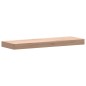 vidaXL Estante de pared madera maciza de haya 60x20x4 cm