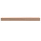 vidaXL Estante de pared madera maciza de haya 60x20x4 cm