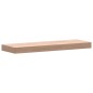 vidaXL Estante de pared madera maciza de haya 60x20x4 cm