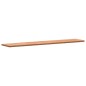 vidaXL Estante de pared madera maciza de haya 100x20x1,5 cm vidaXL Estante de pared madera maciza de haya 100x20x1,5 cm