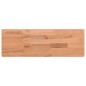 vidaXL Estante de pared madera maciza de haya 60x20x4 cm vidaXL Estante de pared madera maciza de haya 60x20x4 cm