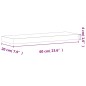 vidaXL Estante de pared madera maciza de haya 60x20x4 cm vidaXL Estante de pared madera maciza de haya 60x20x4 cm