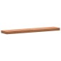vidaXL Estante de pared madera maciza de haya 100x20x4 cm