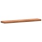vidaXL Estante de pared madera maciza de haya 100x20x4 cm