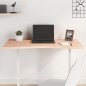 vidaXL Tablero de escritorio madera maciza de haya 100x(45-50)x2,5 cm vidaXL Tablero de escritorio madera maciza de haya 100x(45-50)x2,5 cm