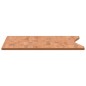 vidaXL Tablero de escritorio madera maciza de haya 100x(55-60)x1,5 cm vidaXL Tablero de escritorio madera maciza de haya 100x(55-60)x1,5 cm