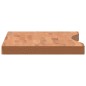 vidaXL Tablero de escritorio madera maciza de haya 80x(36-40)x4 cm vidaXL Tablero de escritorio madera maciza de haya 80x(36-40)x4 cm