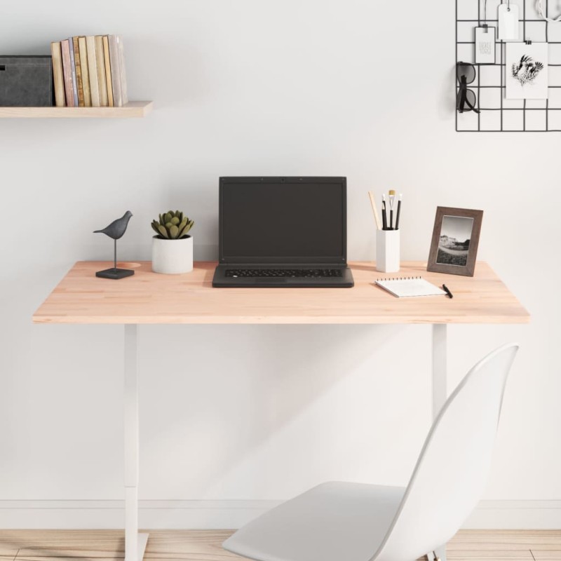 vidaXL Tablero de escritorio madera maciza de haya 100x60x1,5 cm vidaXL Tablero de escritorio madera maciza de haya 100x60x1,5 cm