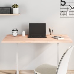 vidaXL Tablero de escritorio madera maciza de haya 110x55x2,5 cm