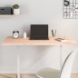 vidaXL Tablero de escritorio madera maciza de haya 110x55x2,5 cm vidaXL Tablero de escritorio madera maciza de haya 110x55x2,5 cm