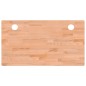 vidaXL Tablero de escritorio madera maciza de haya 110x60x2,5 cm