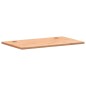 vidaXL Tablero de escritorio madera maciza de haya 110x60x2,5 cm