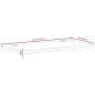 vidaXL Tablero de escritorio madera maciza de haya 110x55x2,5 cm vidaXL Tablero de escritorio madera maciza de haya 110x55x2,5 cm