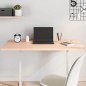 vidaXL Tablero de escritorio madera maciza de haya 110x60x2,5 cm vidaXL Tablero de escritorio madera maciza de haya 110x60x2,5 cm