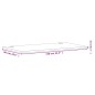 vidaXL Tablero de escritorio madera maciza de haya 110x60x2,5 cm vidaXL Tablero de escritorio madera maciza de haya 110x60x2,5 cm