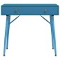 vidaXL Escritorio para ordenador con cajón verde antiguo 90x50x76,5 cm