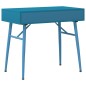 vidaXL Escritorio para ordenador con cajón verde antiguo 90x50x76,5 cm