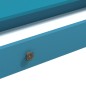 vidaXL Escritorio para ordenador con cajón verde antiguo 90x50x76,5 cm