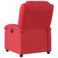 vidaXL Sillón de masaje reclinable cuero sintético rojo vidaXL Sillón de masaje reclinable cuero sintético rojo